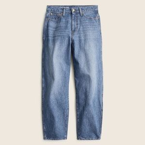 High-rise Peggy tapered jean in Authentic Blue wash